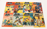 Serietidningar 8st, "Läderlappen och Robin", 1951