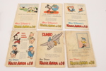 Serietidningar 6st, "Kalle Anka & co", 1949