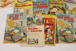Serietidningar 14st, "Kalle Anka & co", 1954