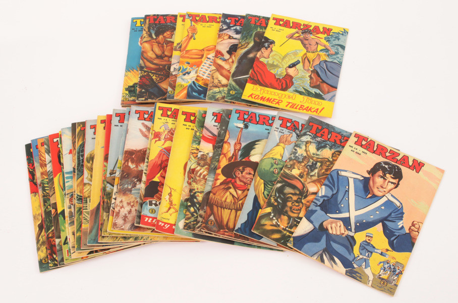 Serietidningar 31st, "Tarzan", 1953/54