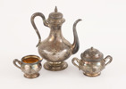 Kaffeservis 3 delar, silver