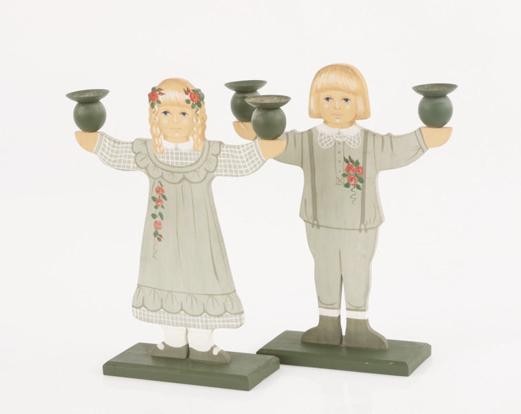 Kandelabrar ett par, Birgitta Hedlund