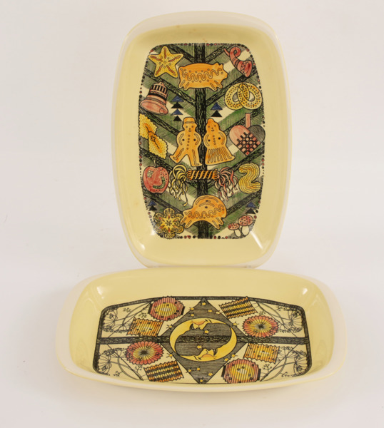 Uppläggningsfat 2st, Jie Gantofta