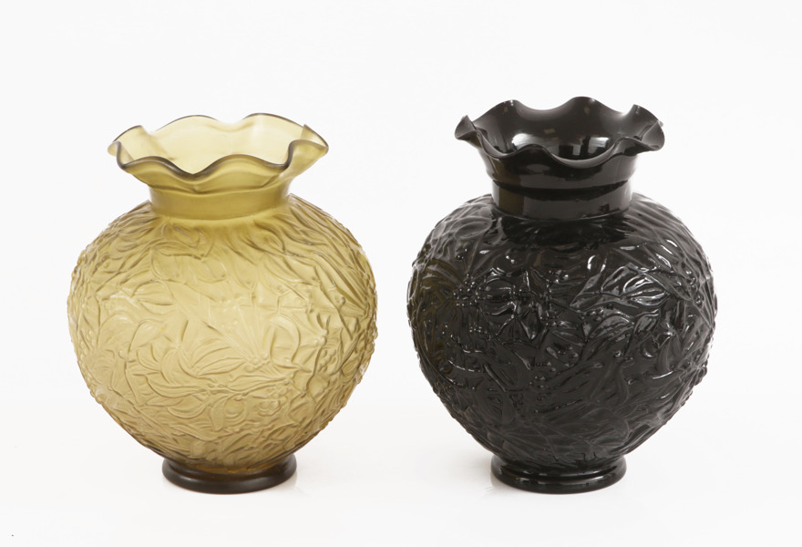 Vaser 2st, Edvin Ollers för Elme Glasbruk