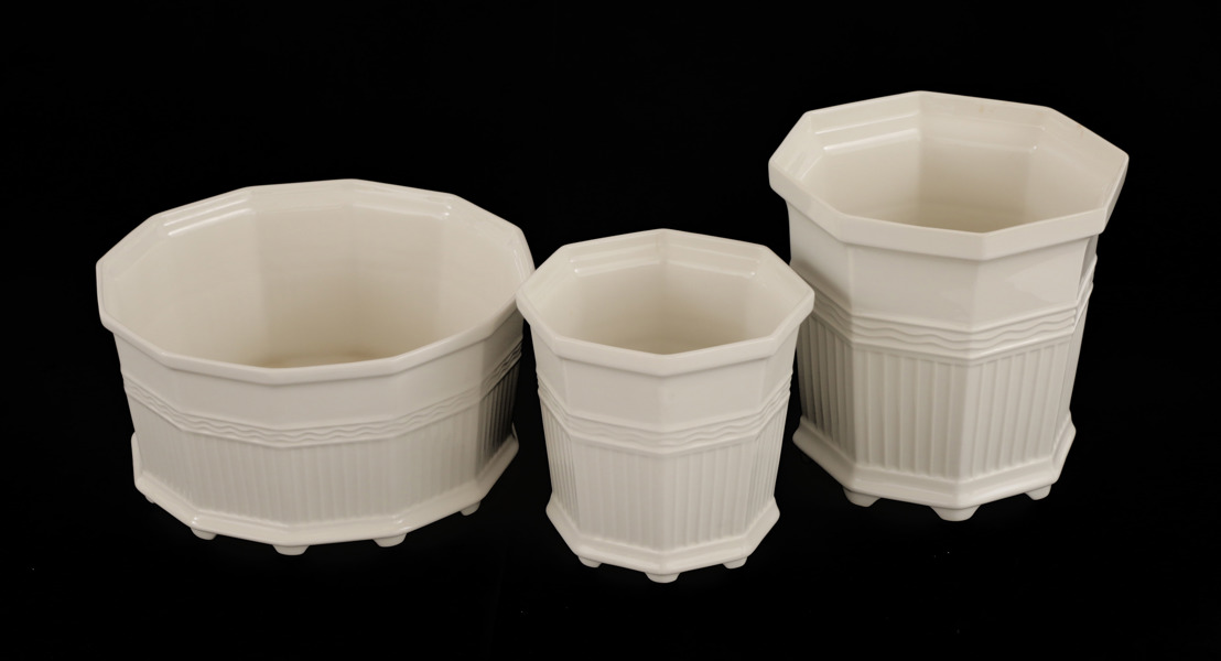 Ytterfoder 3st, "Waldemarsudde", Rörstrand samt Gustavsberg