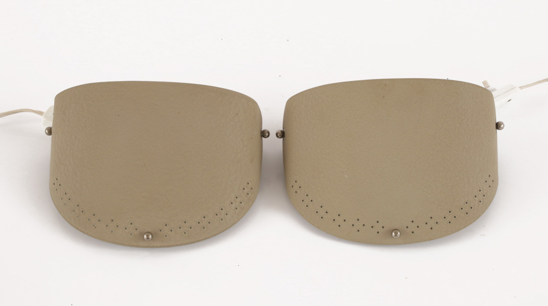 Vägglampor ett par, 1950/60-tal