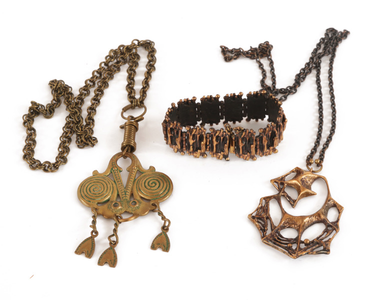 Bronssmycken 3 delar, Finland