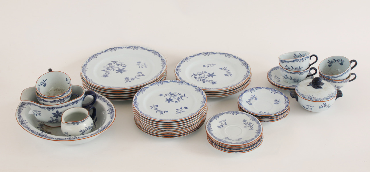 Mat- och kaffeservisdelar, "Ostindia", Rörstrand, bl.a. 2000-tal