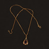 Halsband med hänge, 18k