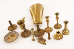 Parti mässingsföremål