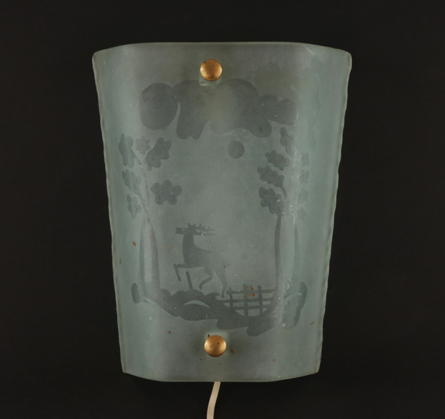 Vägglampa, 1930/40-tal