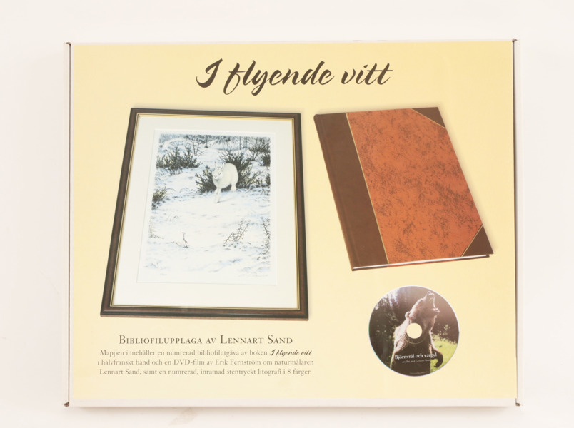 Bok, "I flyende vitt", Lennart Sand