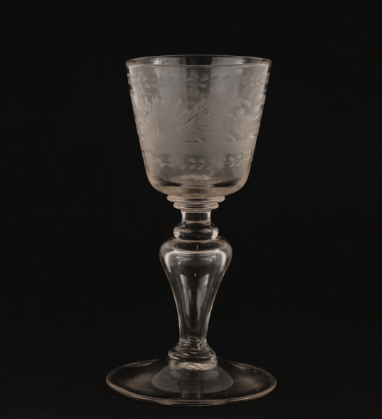 Vinglas, Tyskland, 1700-tal