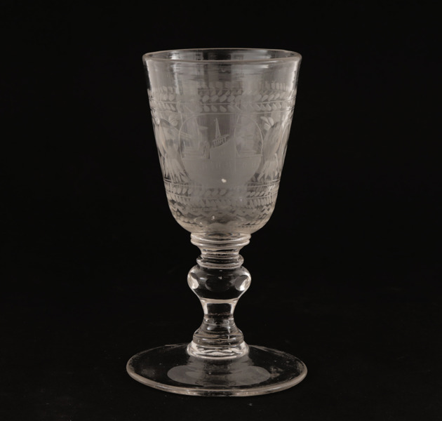 Vinglas, Tyskland, 1700-tal