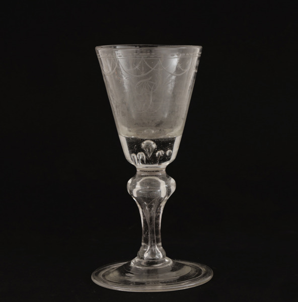Vinglas, Tyskland, 1700-tal