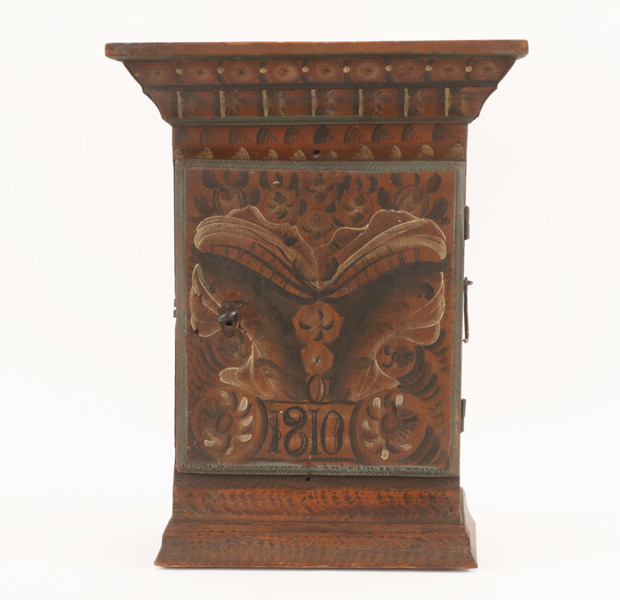 Väggskåp, allmoge, Dalarna, daterat 1810