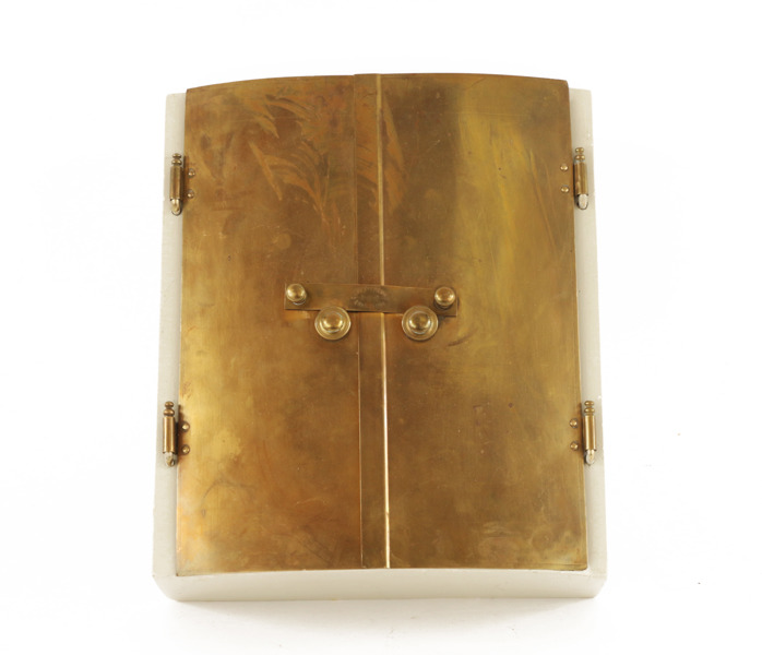 Nyckelskål med kakelugnslucka, C.Zetterlund, Eskilstuna