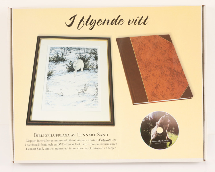 Bok, "I flyende vitt", Lennart Sand