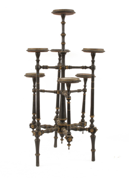 Blompiedestal, omkring år 1900