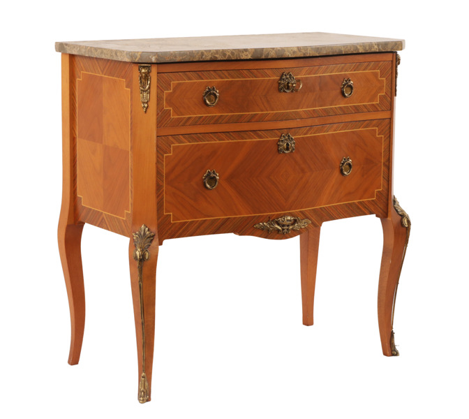 Byrå, gustaviansk stil, 1900-talets andra hälft