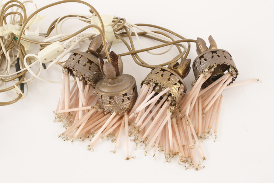 Fönsterlampor 4st, 1900-talets andra hälft