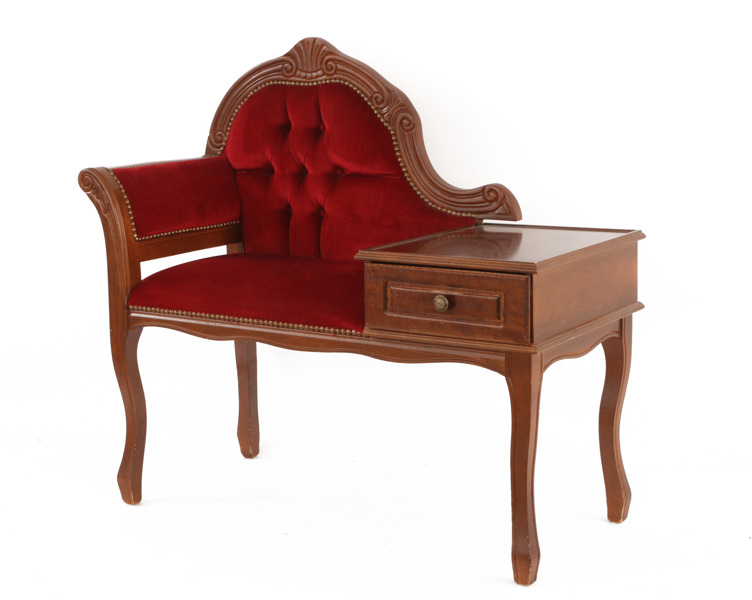 Hallmöbel, rokokostil, 1900-talets andra hälft