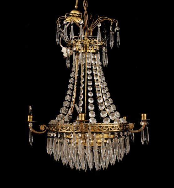 Ljuskrona, empirestil, 1900-talets slut