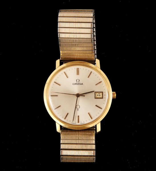 Herrarmbandsur, Omega, 18k
