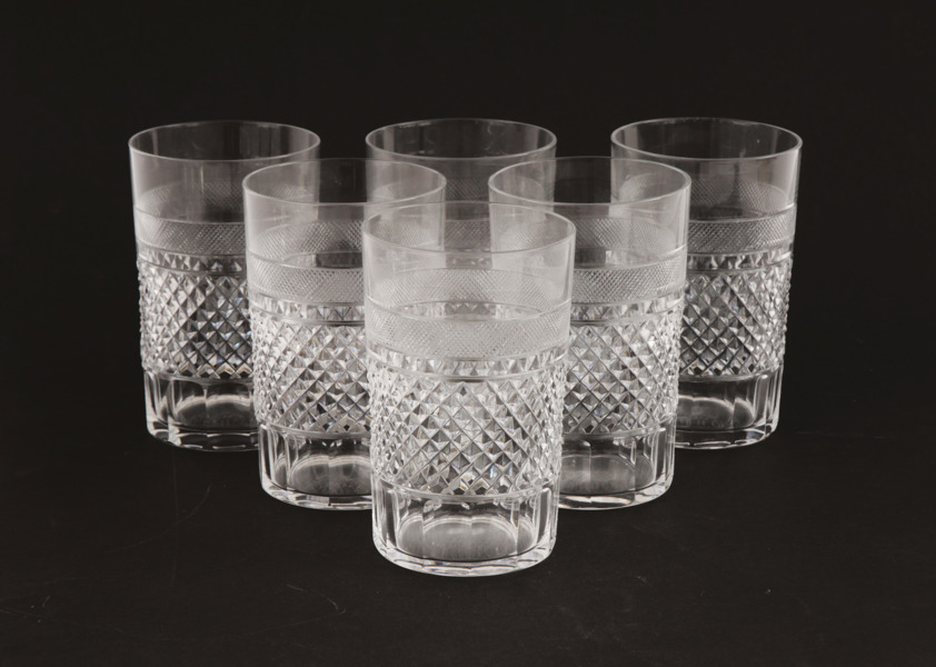 Ölglas 6st, "Kent", Elis Bergh för Kosta