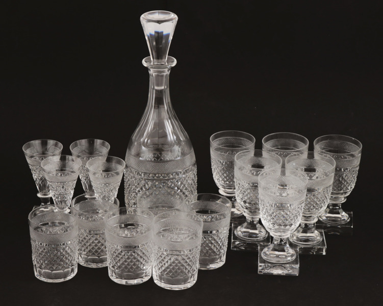 Glasservisdelar, "Kent", Elis Bergh för Kosta