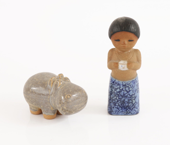 Figuriner 2st, Lisa Larson för Gustavsberg