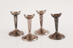 Ljusstakar 4st, silver, bl.a. 1963