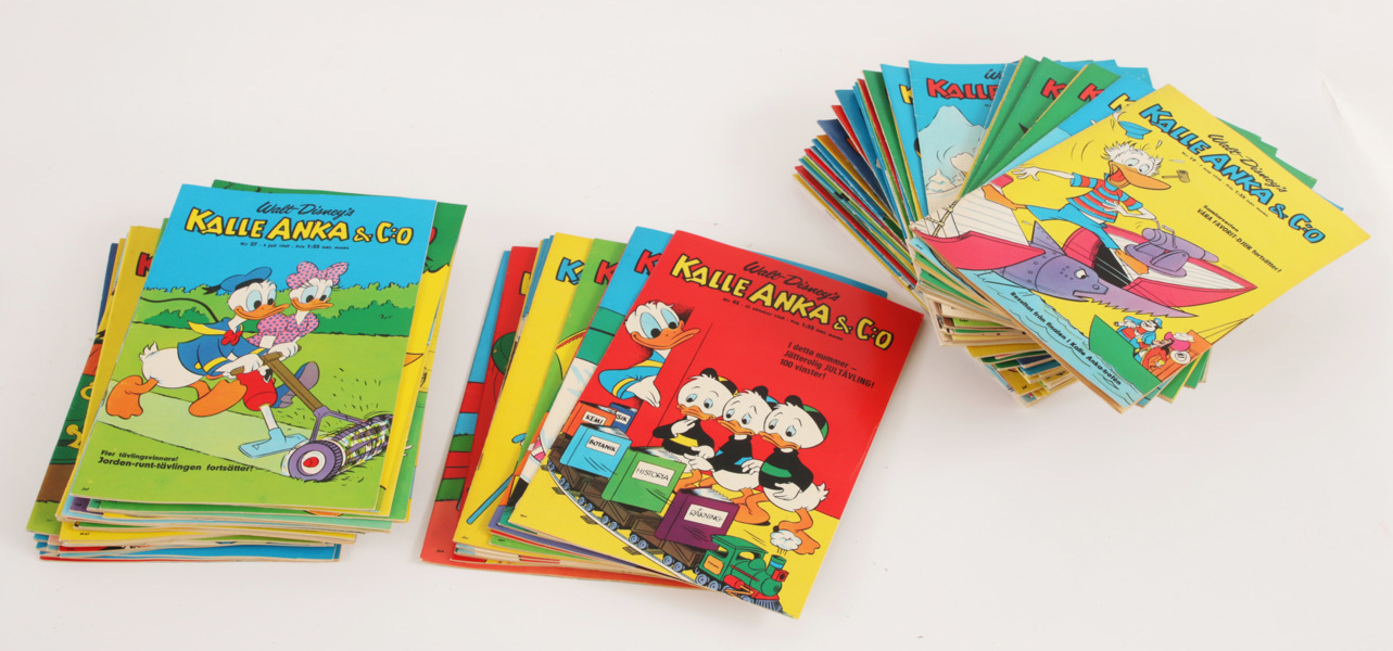 Parti serietidningar, Kalle Anka & co, 1969/70