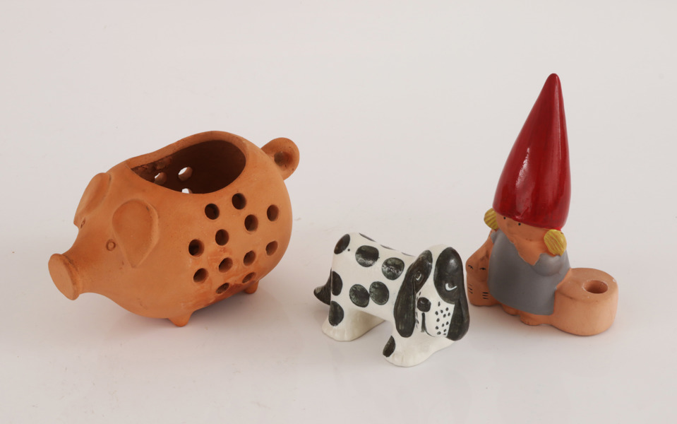 Keramik 3 delar, Lisa Larson