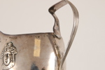 Gräddkanna i silver, empire, 1813