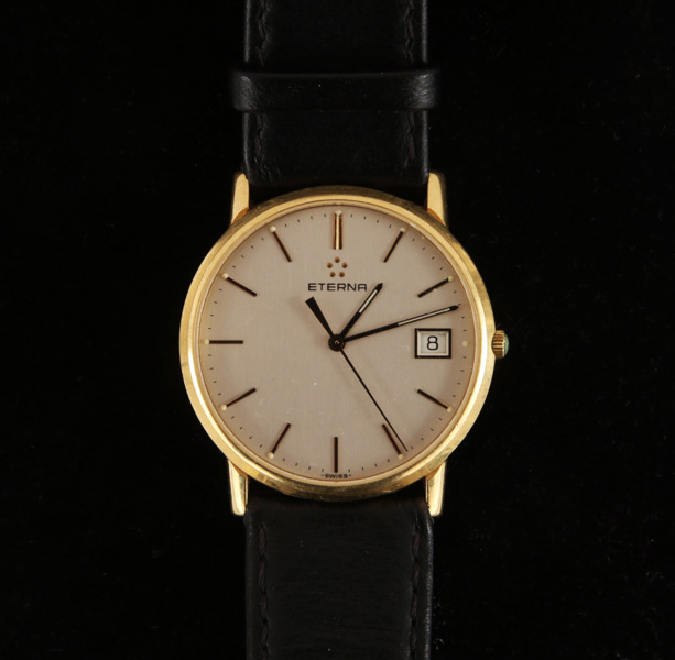 Herrarmbandsur, Eterna, 18k