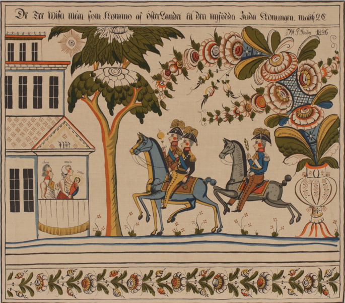 Textilt handtryck, efter Mats Persson Stadig