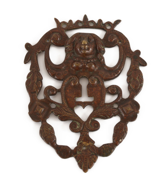 Nyckelskylt, barock, 16/1700-tal