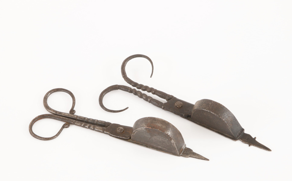 Ljussaxar 2st, 1700-tal