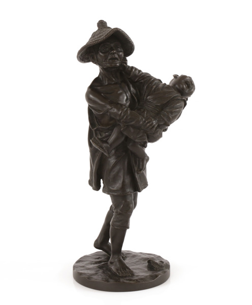 Skulptur i brons, Japan, Meiji