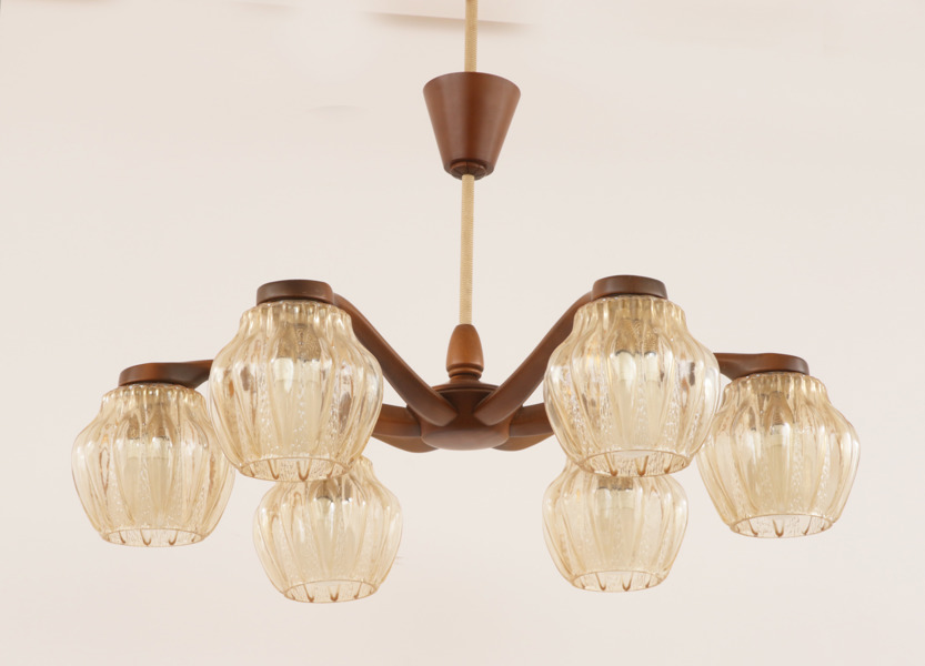 Taklampa, 1900-talets andra hälft