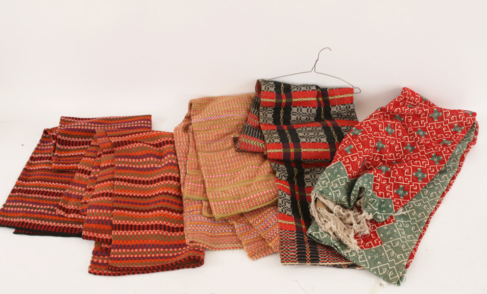 Allmogetextil 5 delar