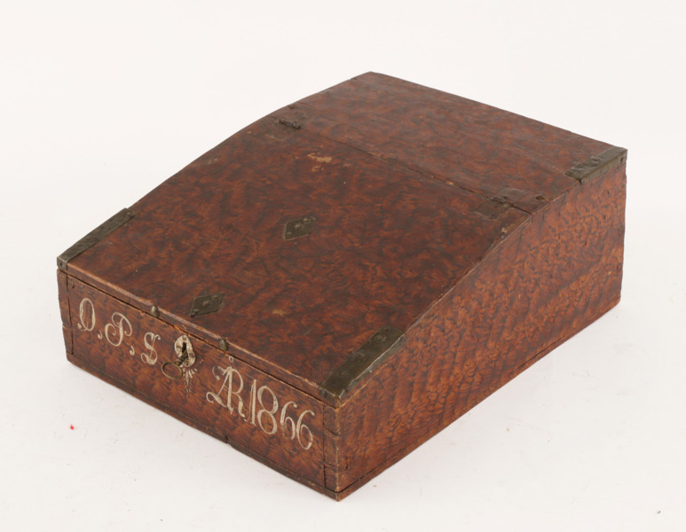 Pulpetskrin, allmoge, daterat 1866