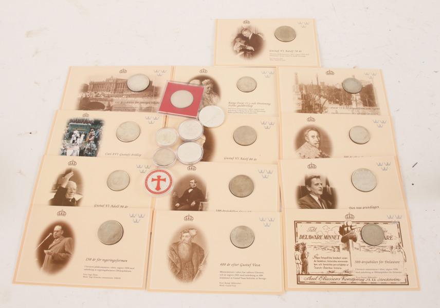 Parti mynt och medaljer