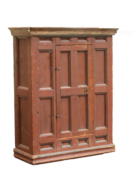 Skåp, allmoge, 1700-tal