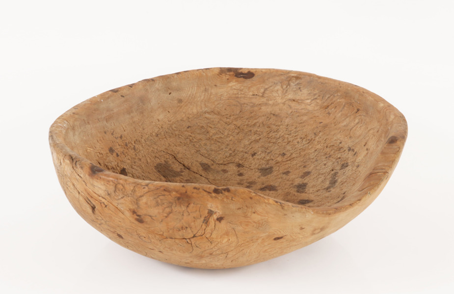 Knotskål, allmoge, daterad 1782