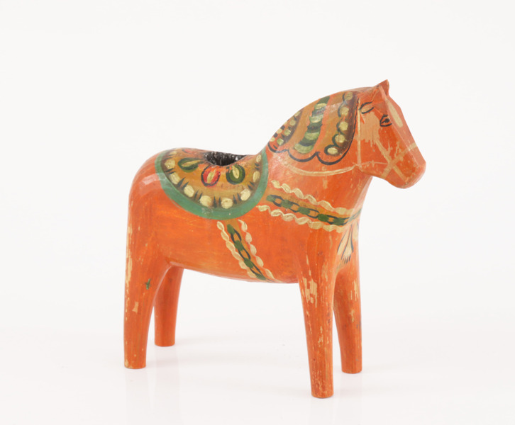 Dalahäst, tillskriven Hilma Nisser, Vattnäs