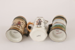 Keramik 3 delar, Rörstrand, omkring år 1900