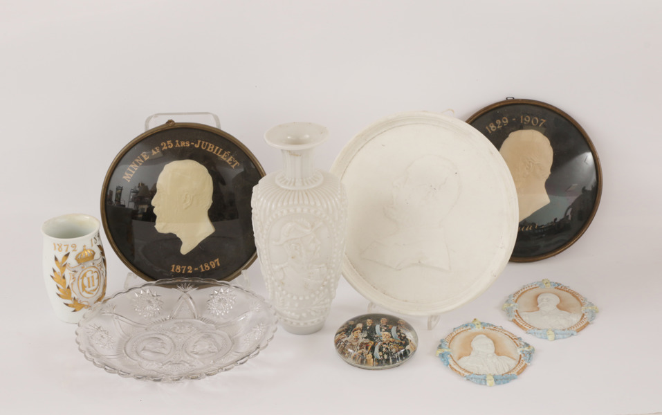 Kuriosa 9 delar, rörande Oscar II och Sophia