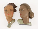 Väggreliefer 2st, art deco, 1900-talets första hälft